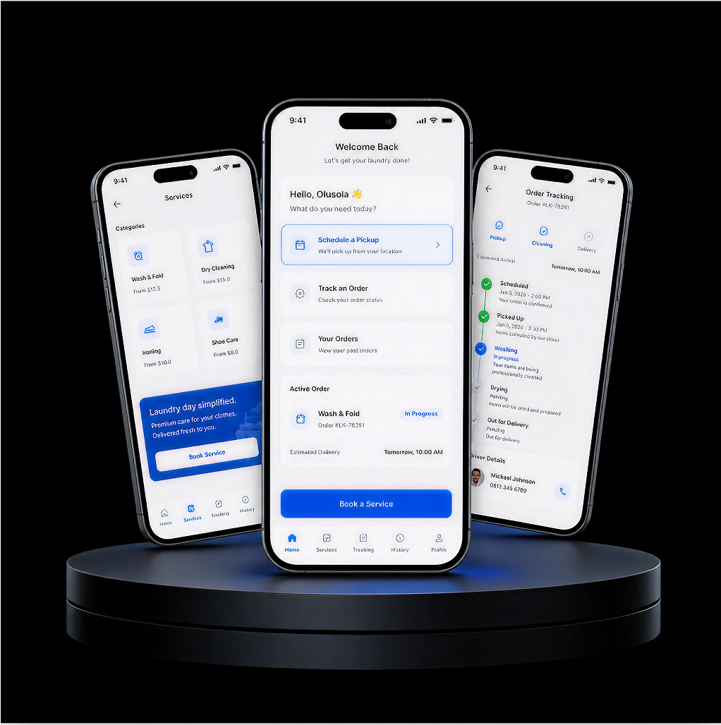 Lokomax Laundry App case study