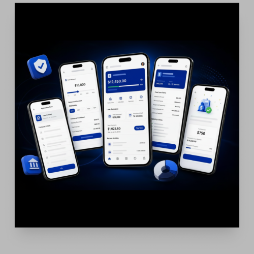 Lokomax Loan App UI Kit