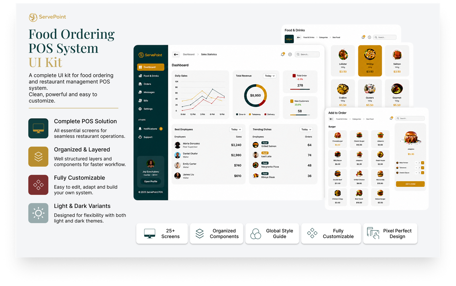 Lokomax Restaurant POS App preview one