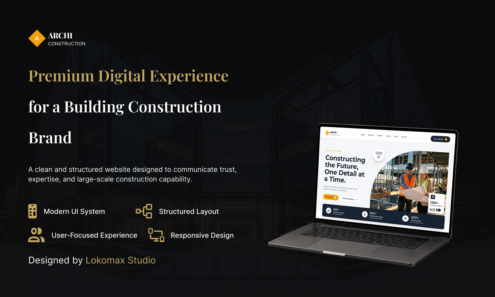 Construction website preview 1