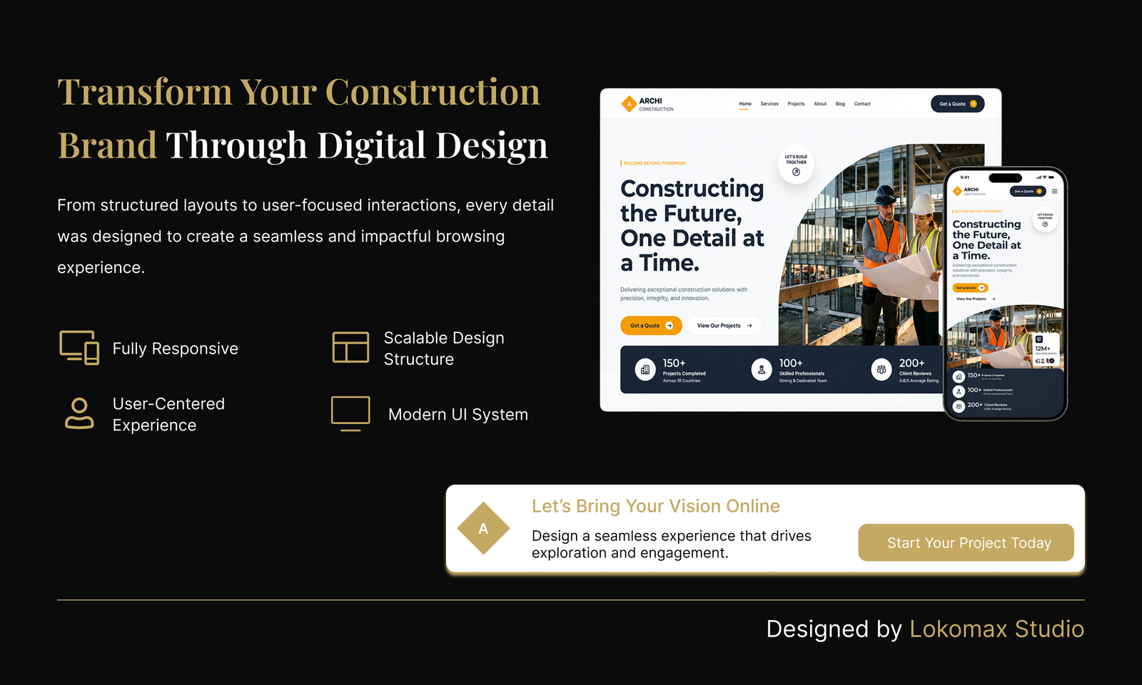 Construction website preview 5