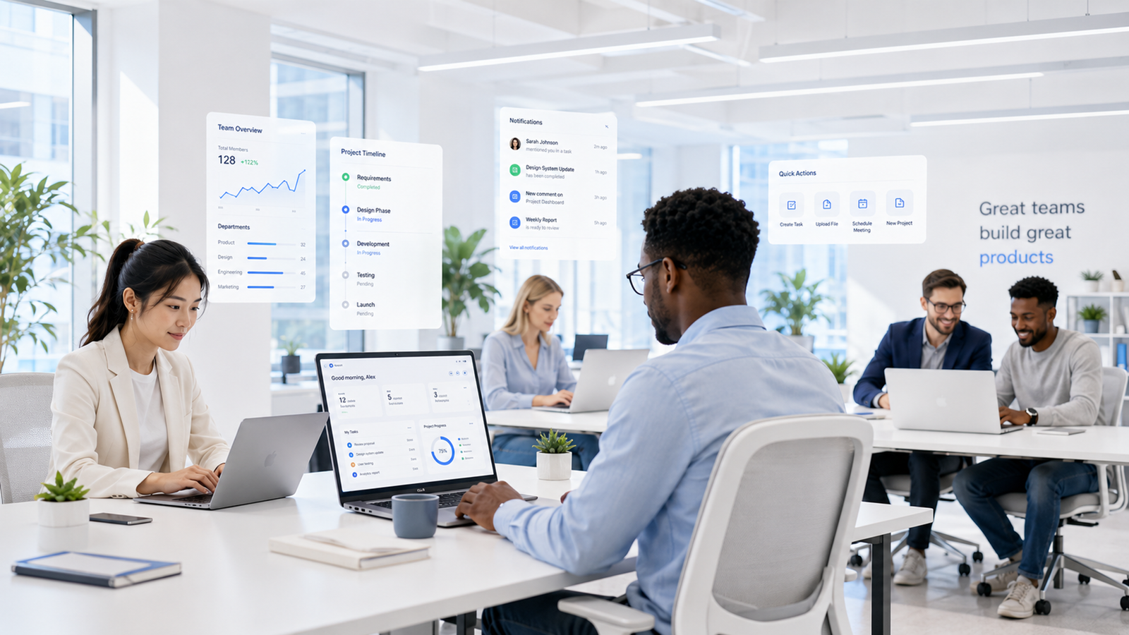 Well-designed internal tools empower employees with clear information, faster collaboration, and more confident decision-making across the organization.