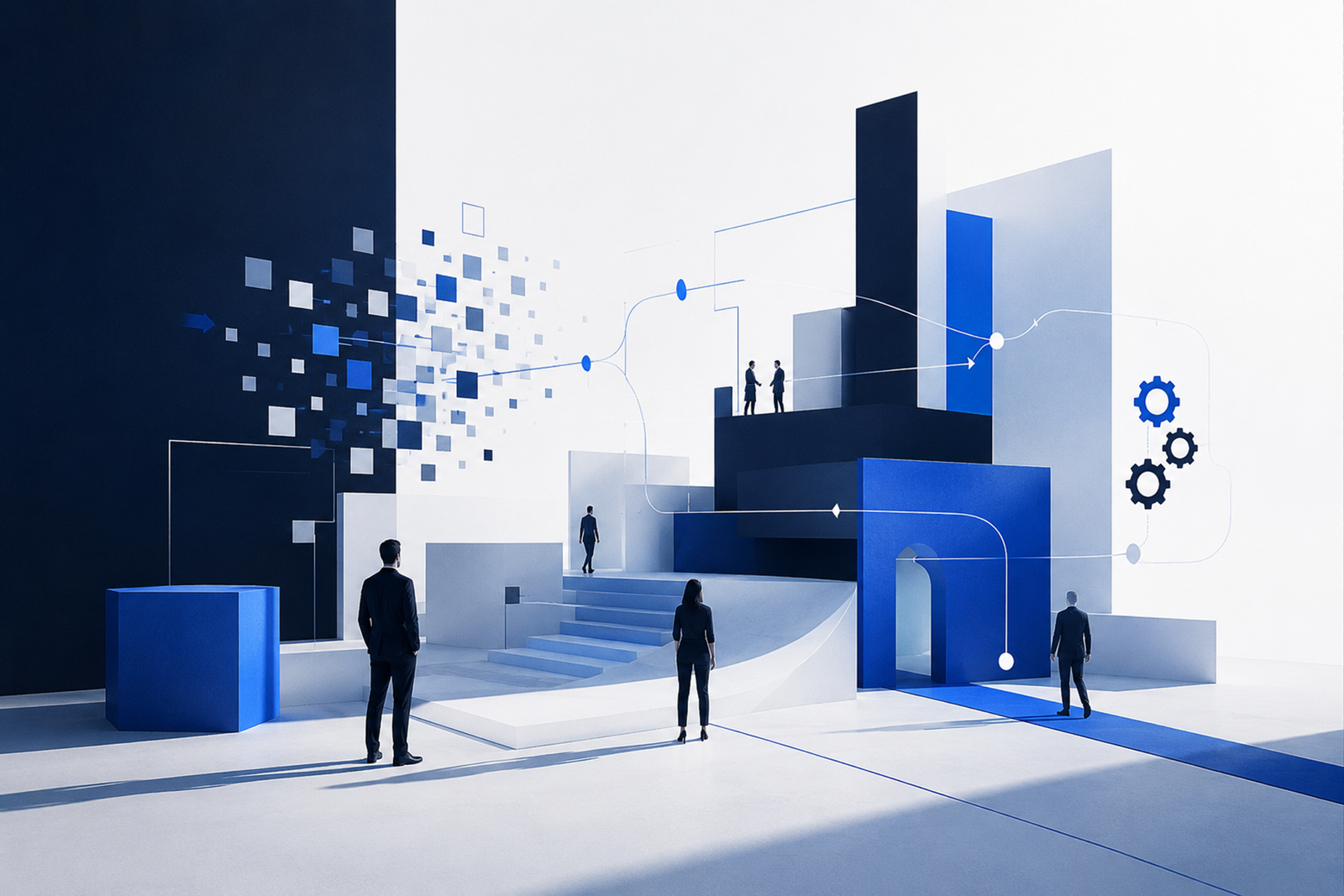 Digital transformation begins by connecting people, processes, and systems into a unified operational model before selecting the software that powers it.