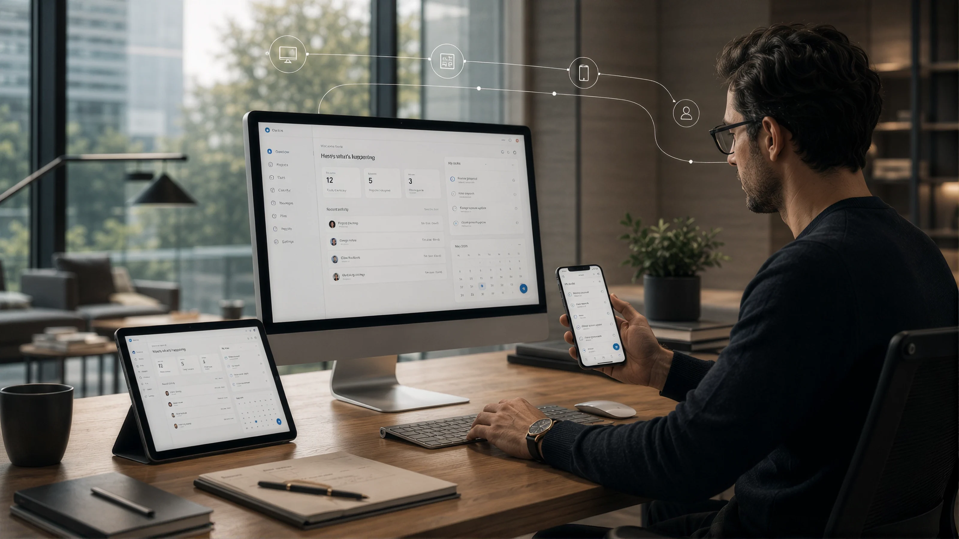 Great products create continuity between digital interaction and the real service delivered behind it.