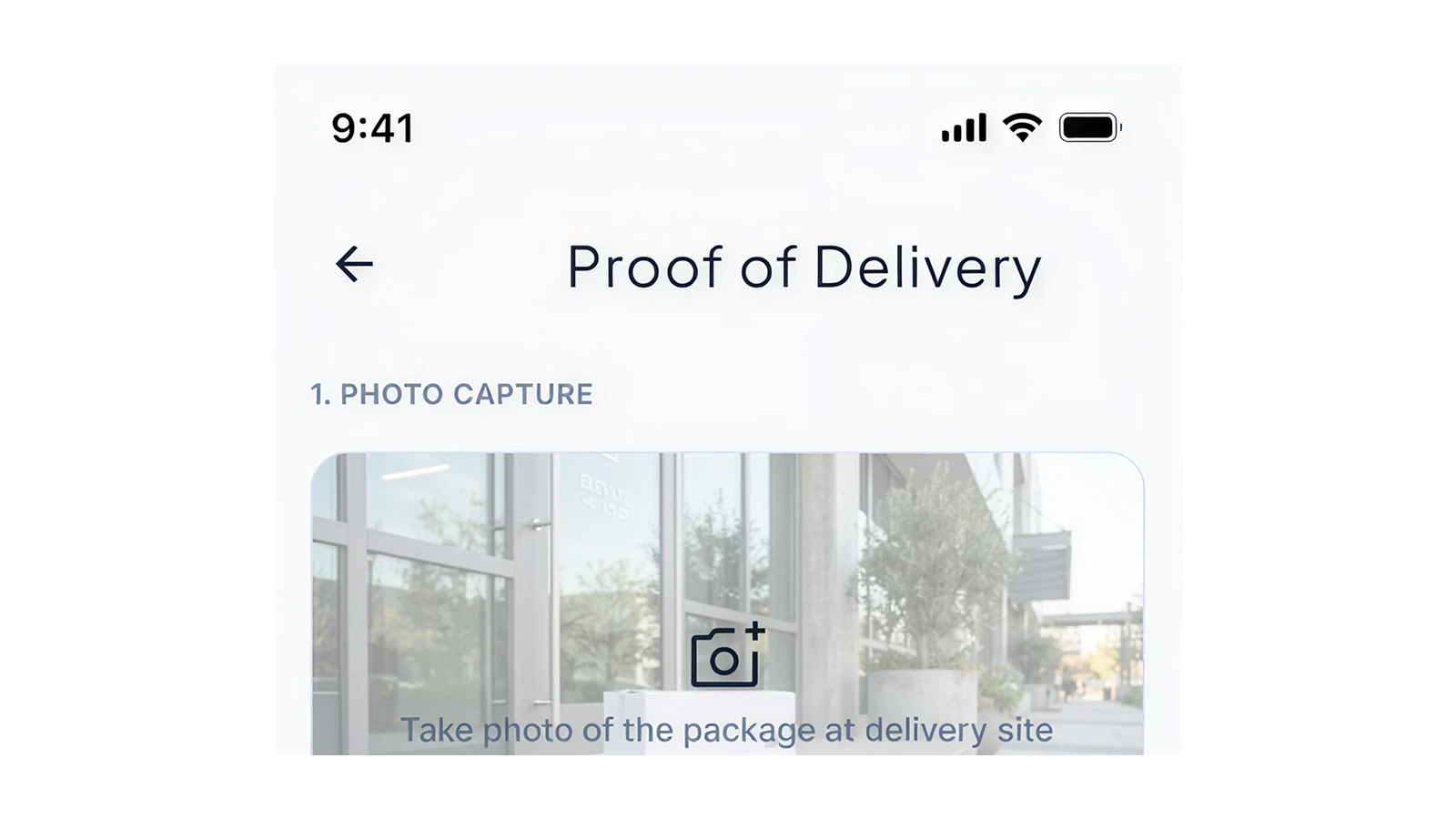 Last-mile delivery visibility and execution