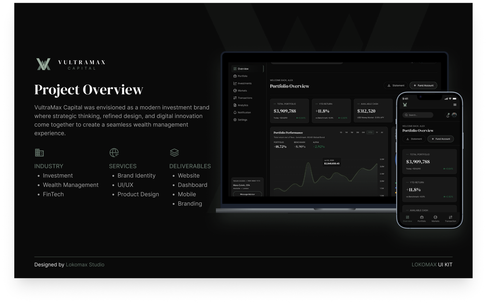 Vultramax investment platform project overview